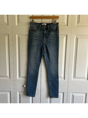 Madewell High-Rise Roadtripper Authentic Vinton Wash Blue Jeans Women's Size 27